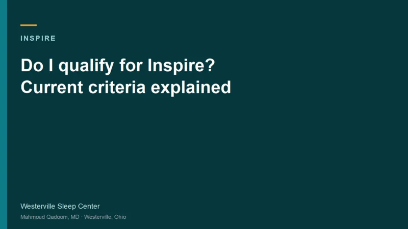 Typographic title card for Do I qualify for Inspire? Current criteria explained