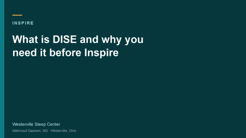 Typographic title card for What is DISE and why you need it before Inspire