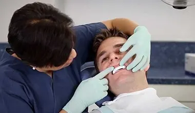 A custom-fitted mandibular advancement device