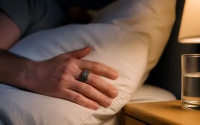 A finger-worn ring sensor used for a home sleep apnea test